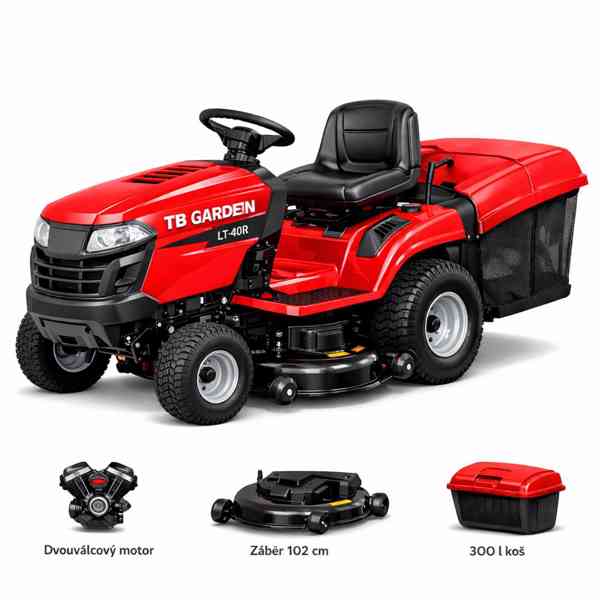 Zahradní traktor TB GARDEN LT-40R Opava - foto 10