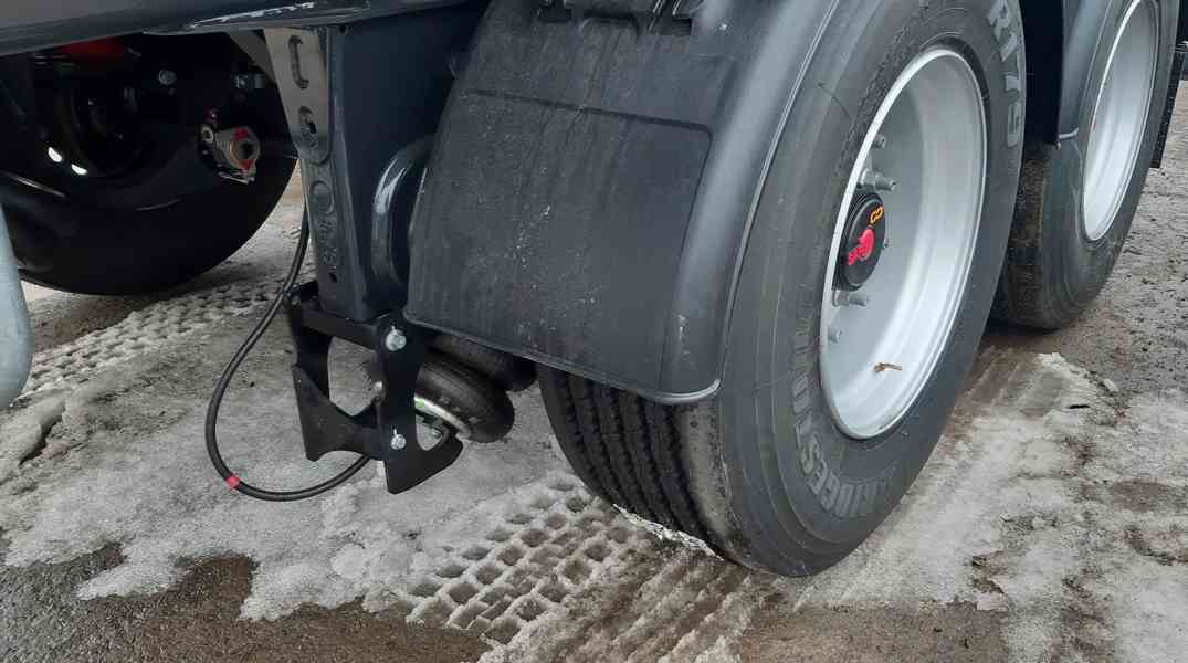 Sklápěcí přívěs MEILLER / ZVEDACÍ NÁPRAVA / plachta / SmartB - foto 8