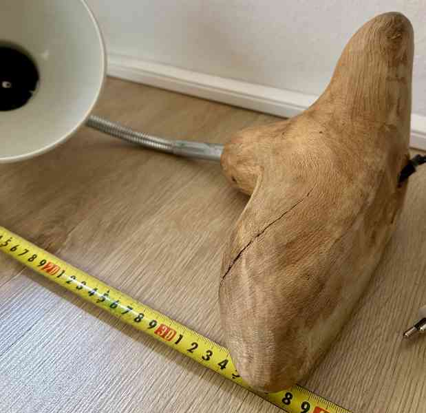 UPCYCLING el lampa AUTORSKÝ ORIGINÁL ocel bílá TOP kousek! - foto 7