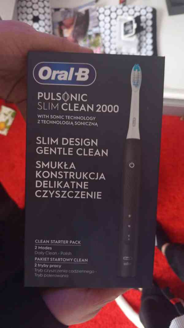 Kartáček Oral B pulsonic slim clean 2000  - foto 3