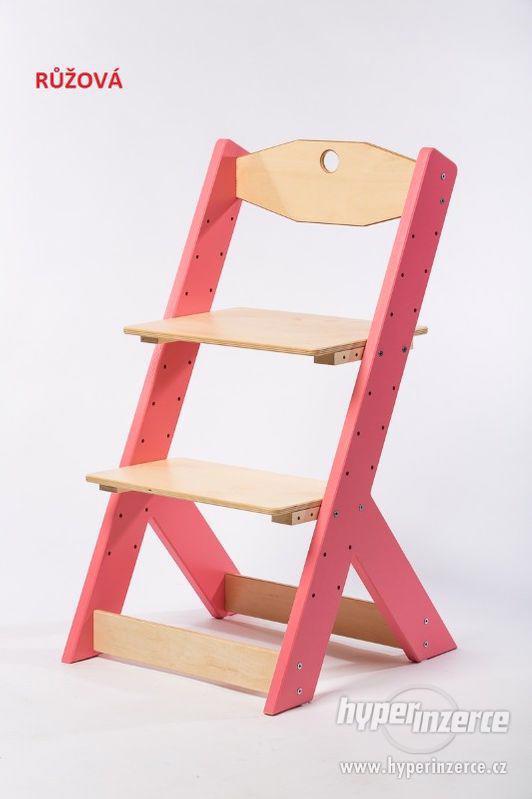 Rostoucí židle OMEGA II - různá barevná kombinace - foto 2