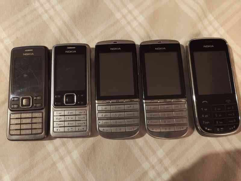 Mobilní tlačítkové telefony NOKIA č.3 - foto 5