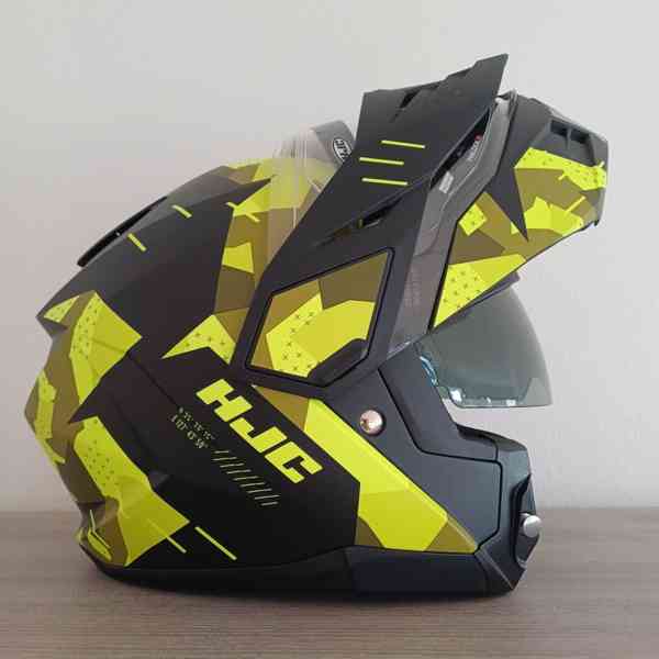 Výklopná enduro přilba HJC i80 ROKI - foto 4