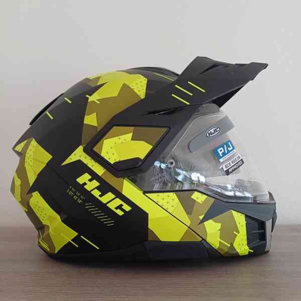 Výklopná enduro přilba HJC i80 ROKI - foto 5