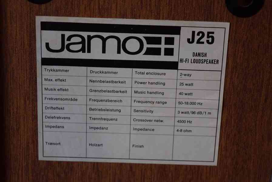 JAMO J25 PĚKNÉ VINTAGE REPROBEDNY / BOXY !! - foto 8