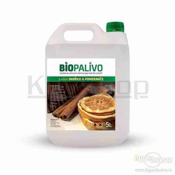 Palivo do biokrbu (5litru) - vůně skořice a pomeranč - foto 1