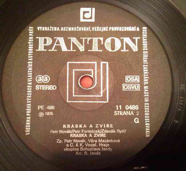 Petr Novák – Kráska a Zvíře (LP) - foto 4