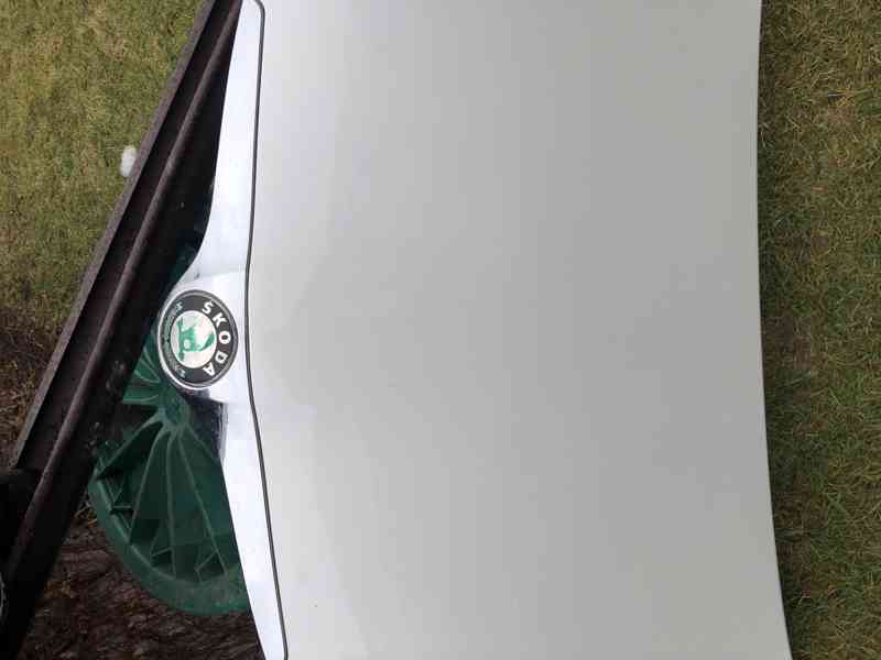 5j kapota skoda fabia 2 II roomster houfna 06 bila - foto 8