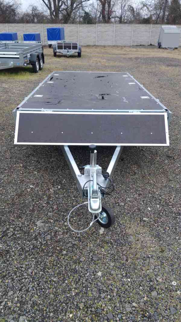 Přívěsný vozík FARO Magicus 300/2 750kg vyztužené bočnice - foto 7