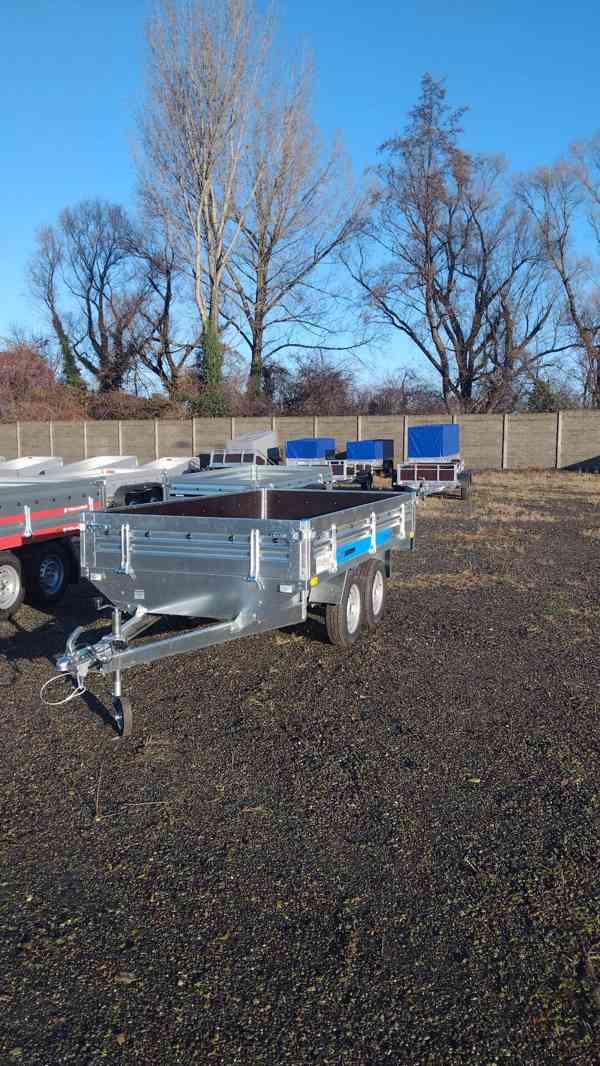 Přívěsný vozík FARO Magicus 300/2 750kg vyztužené bočnice - foto 4