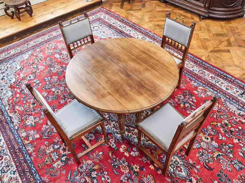 Rozkládací dubový stůl Gate Leg Table  - foto 2