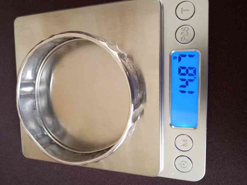 Stříbrný náramek Art Deco - foto 3