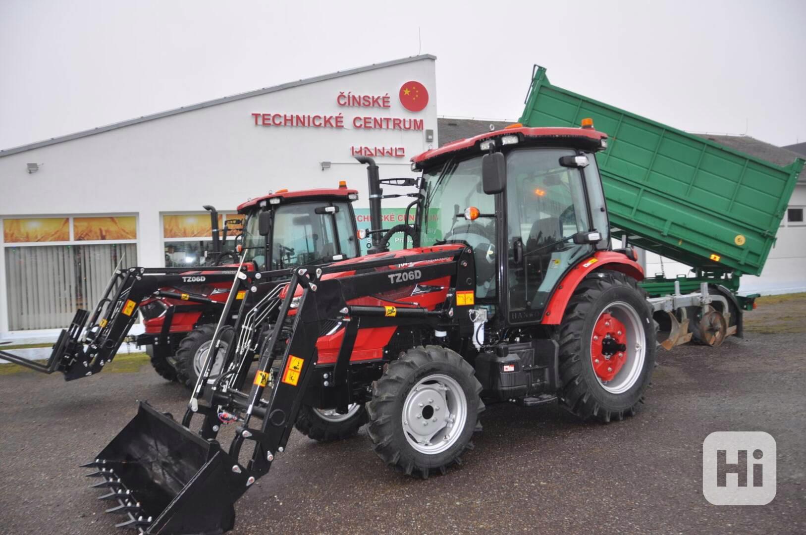 Traktor HANWO HWE 604 C, STAGE V, pohodlná kabina. - foto 1