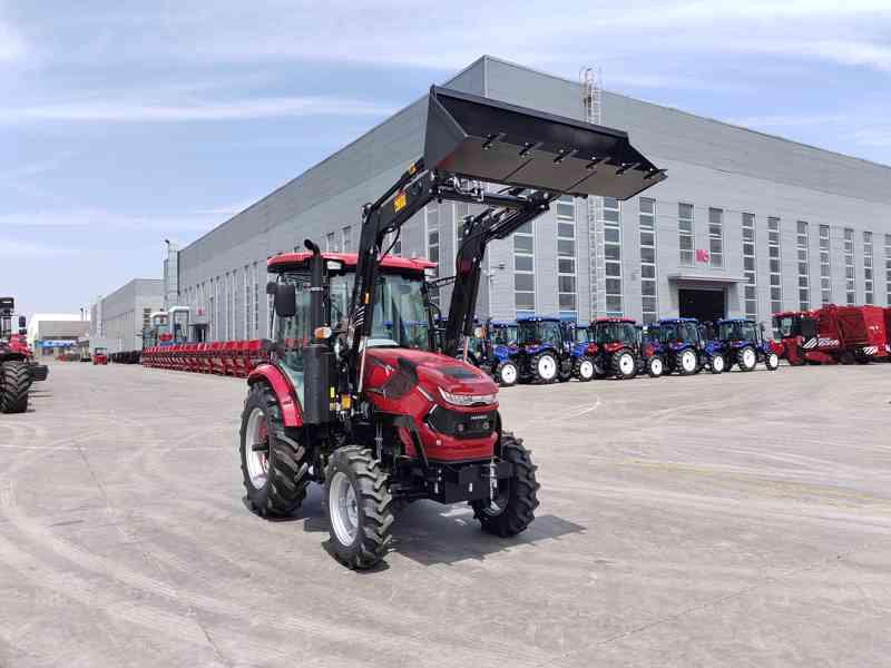 Traktor HANWO HWE 604 C, STAGE V, pohodlná kabina. - foto 3