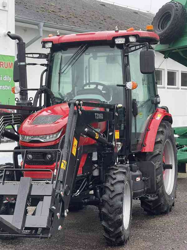 Traktor HANWO HWE 604 C, STAGE V, pohodlná kabina. - foto 3