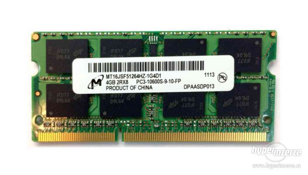 Notebookove SDRAM DDR3 4 Gb Ruzne značky - foto 2