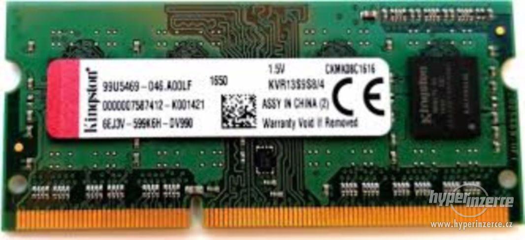 Notebookove SDRAM DDR3 4 Gb Ruzne značky - foto 4