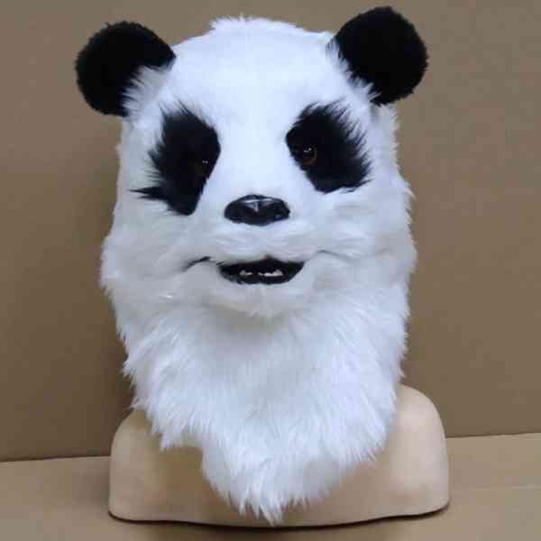 Prodám zvířecí masku "Panda" s otevírací tlamou. Cena 500 Kč
