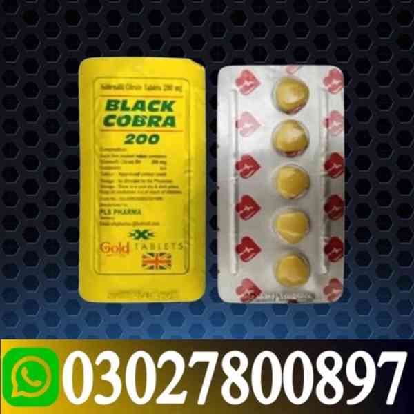 Black Cobra 200mg Tablets in Gujrat ~ 0302!78OO897