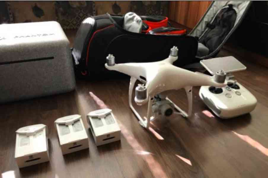 DJIPhantom 4 Pro+, Manfrotto Drone Backpack D1,+3 Baterie - foto 2