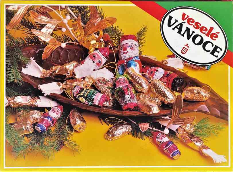 vánoční kolekce , čokoládičky z nich  ČSSR - foto 11