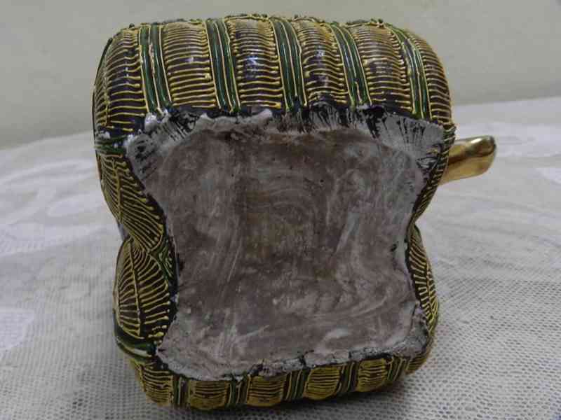 Luxusní Japonská bohatě zdobená soška Bůh Bůžek Satsuma  - foto 7