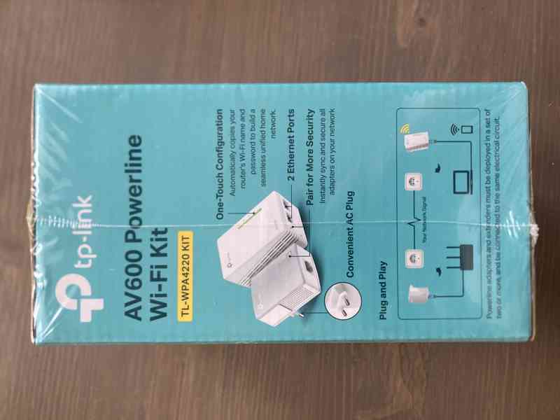 Nový set tp-link AV600 Powerline Wi-Fi Kit - foto 3