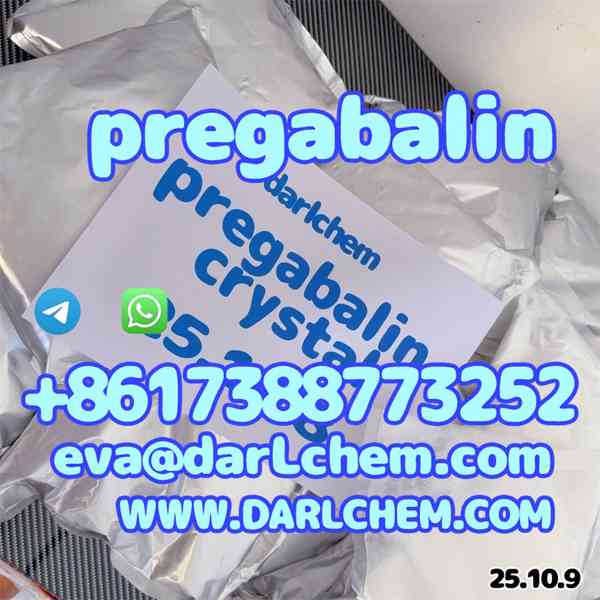 pregabalin crystals powder 148553-50-8 Salt USA Hot Sale Bul - foto 3