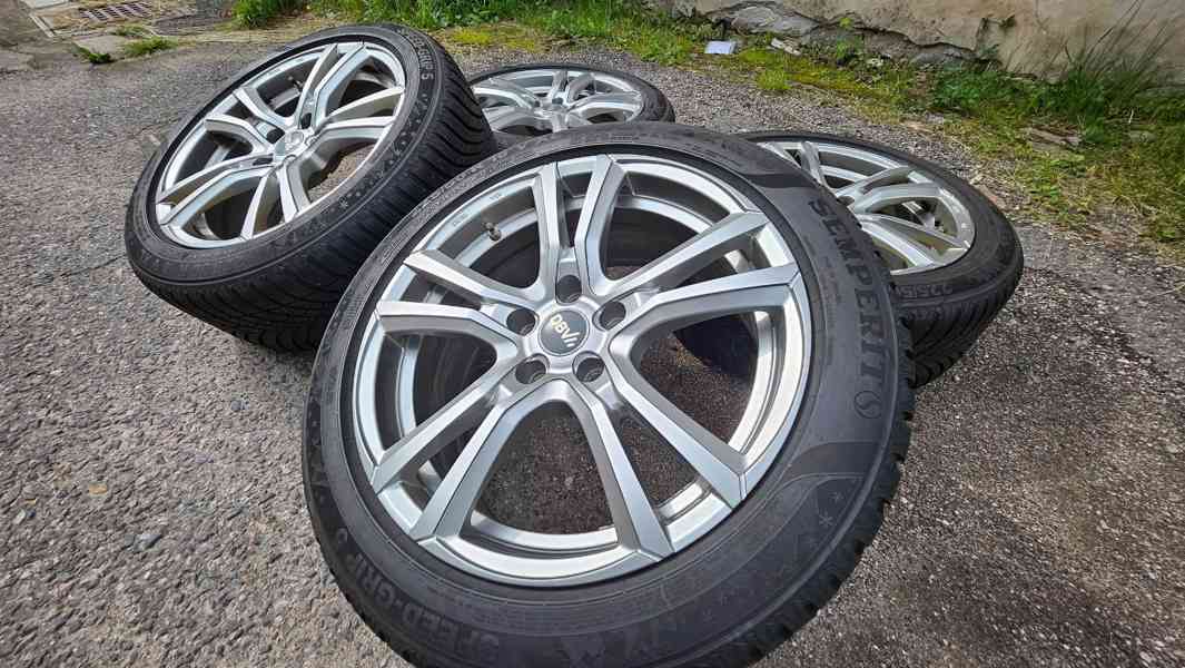 🛞 Alu kola 5×114,3 R18 + pneu Semperit 225/50 R18 (98 %) +  - foto 2