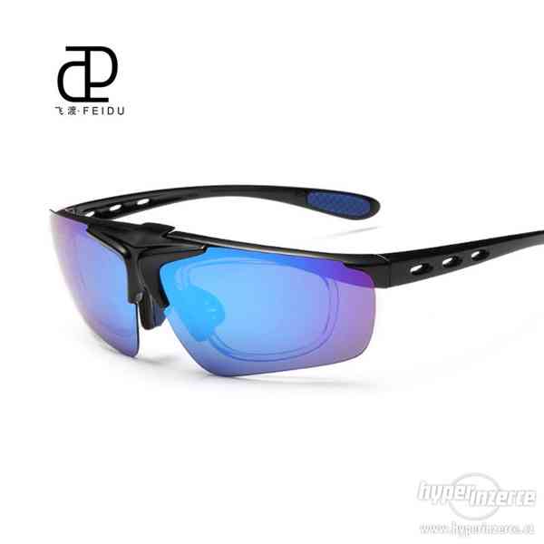 Sportovní sluneční dioptrické brýle FEIDU1 - modré - foto 2