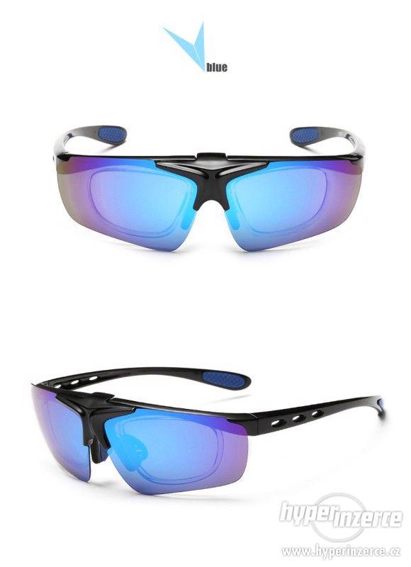 Sportovní sluneční dioptrické brýle FEIDU1 - modré - foto 3