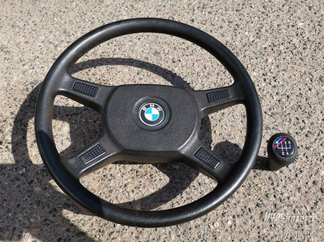 Volant + nová hlavice řadičky Mtechnic BMW E30 - foto 1