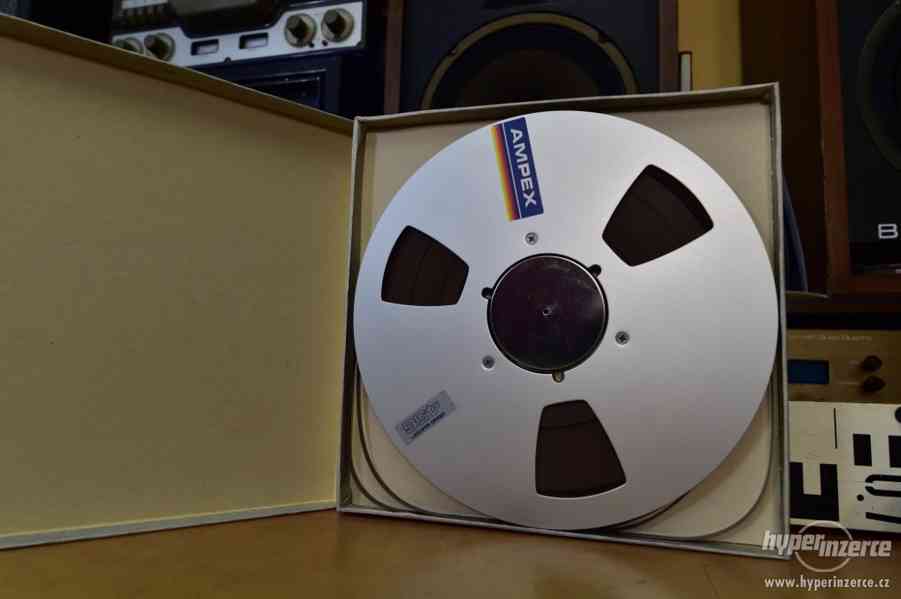 Magnetofonové cívky pásky SONY FeCr AMPEX Grand Master - foto 4