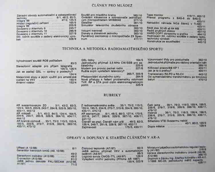 Amatérské Radio řada A - foto 4