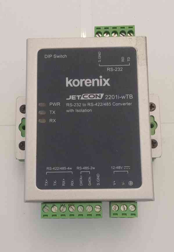 Korenix JetCon 2201i-wTB  průmyslový převodník sériových l - foto 2