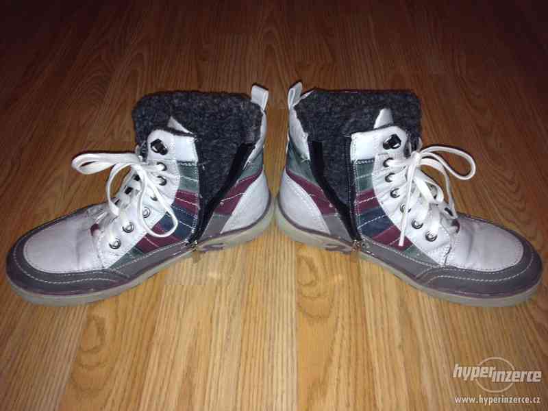 Zimní kožené boty vel 38 ( PC 699 kč ) - foto 5