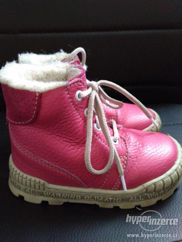 Dětská zimní obuv PEGRES vel.21 - foto 2