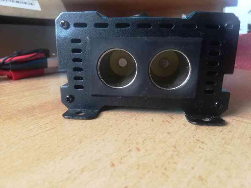 Měnič napětí 1000W – 24V DC na 220V AC (modifikovaný sinus) - foto 3