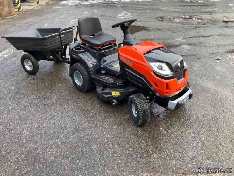 Vozík za zahradní traktor,čtyřkolku - foto 2