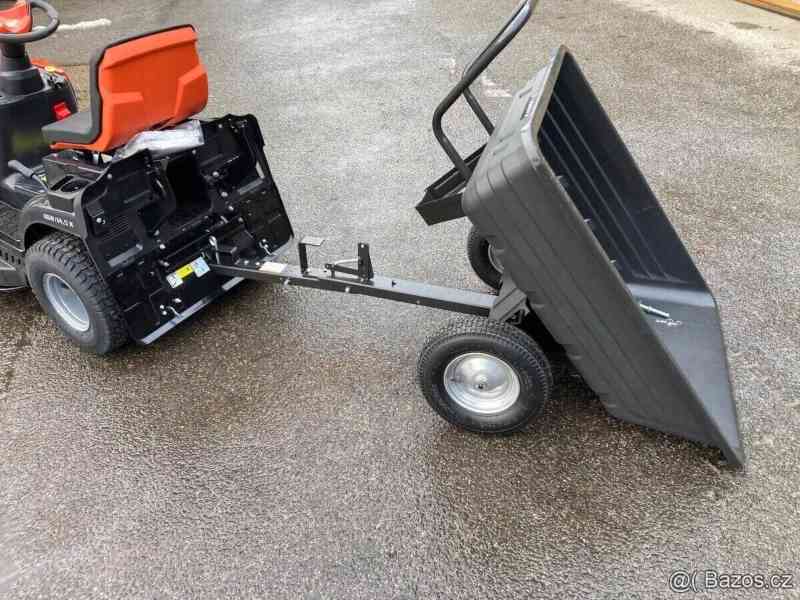 Vozík za zahradní traktor,čtyřkolku - foto 4