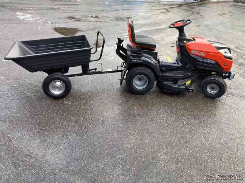 Vozík za zahradní traktor,čtyřkolku - foto 6