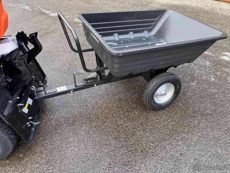 Vozík za zahradní traktor,čtyřkolku - foto 3