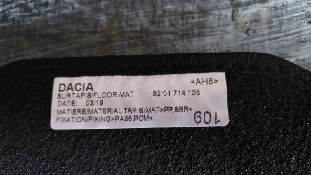 Prodám textilní koberce Dacia Duster 2019 - foto 5