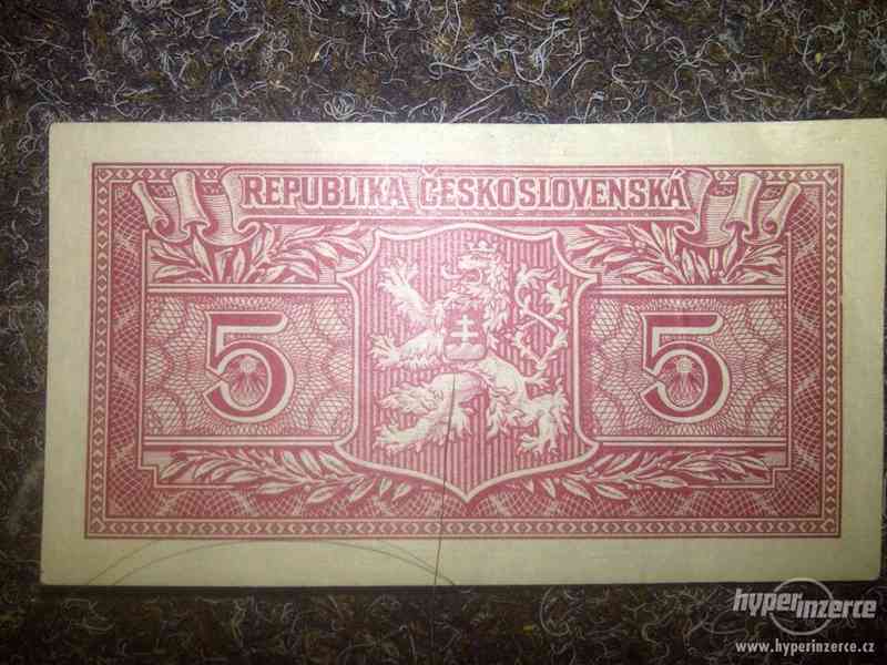 5 korun československých 1949 - foto 2