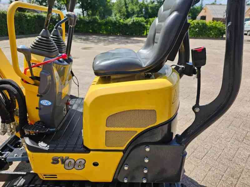 Mini rypadlo Yanmar Sv08 - foto 3