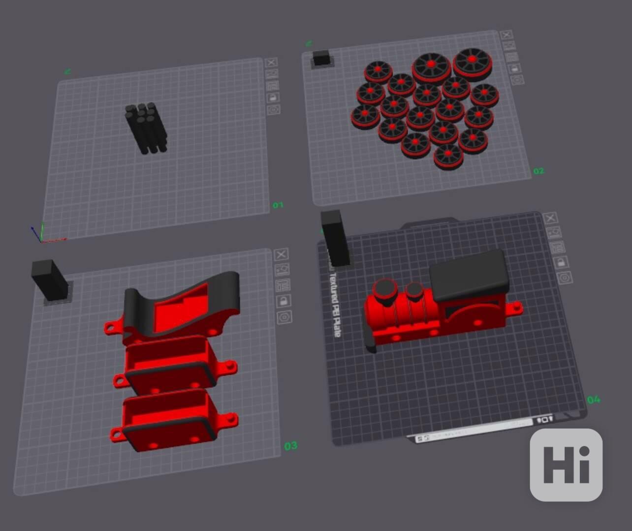 Dekorace vánočního vláčku - foto 1