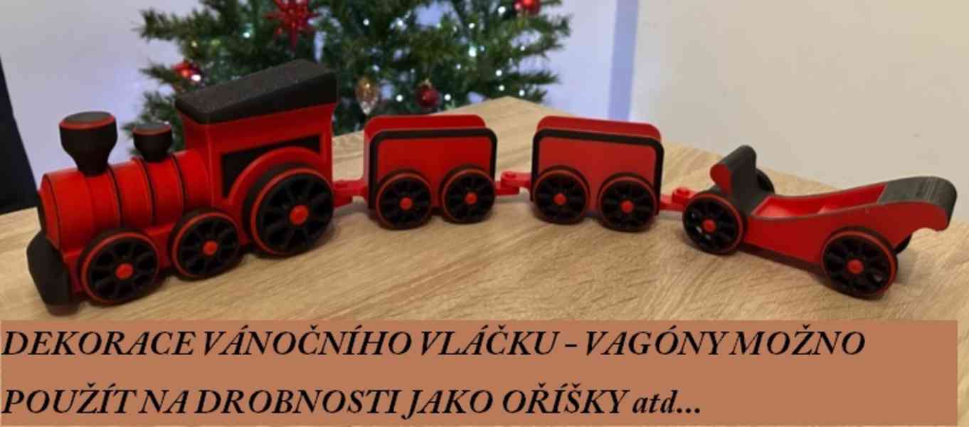 Dekorace vánočního vláčku - foto 2