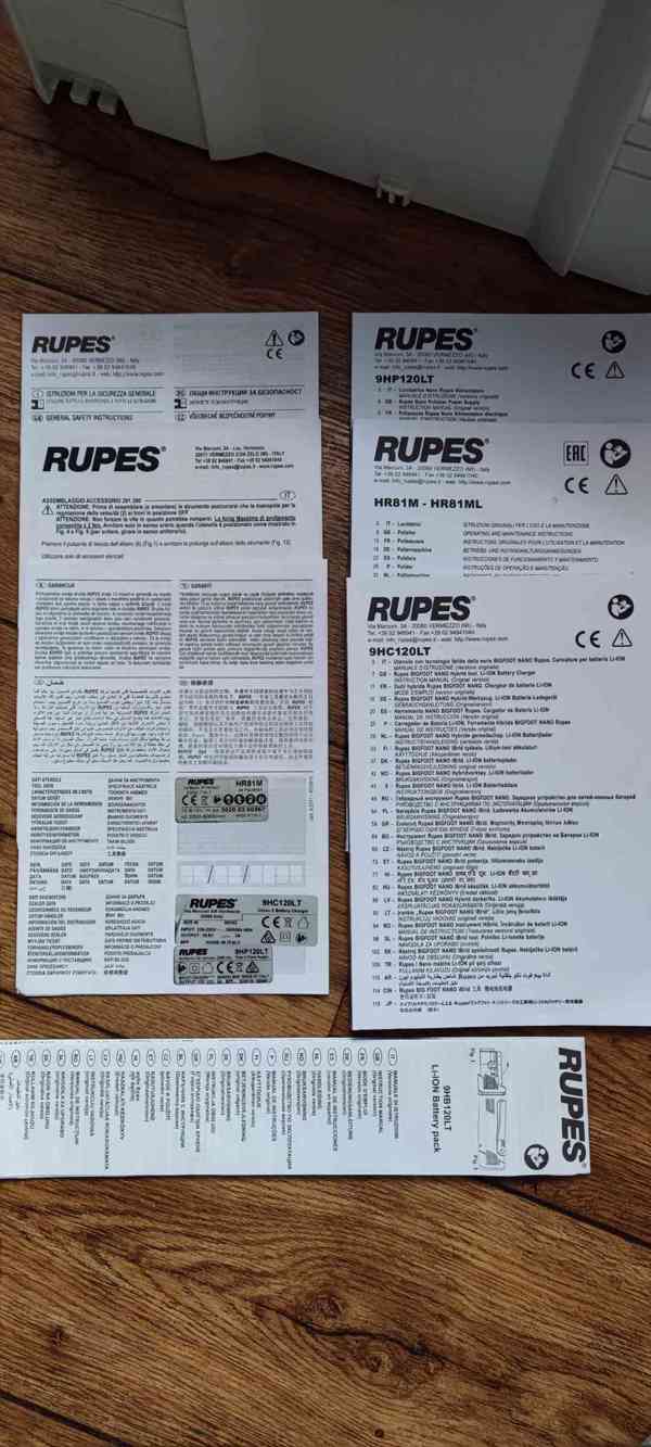 Leštička RUPES iBrid nano SHORT NEXT KIT - foto 11