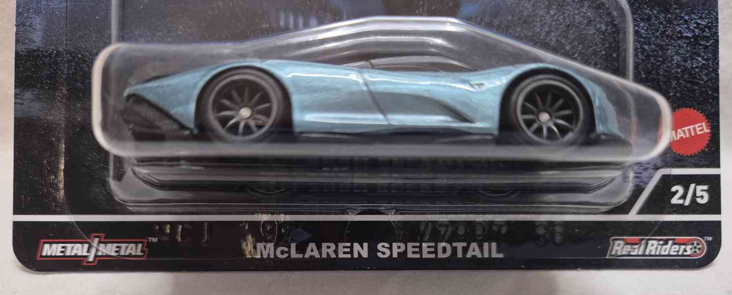 autíčko Hot Wheels, Mattel, McLaren Speedtail, modré - foto 2