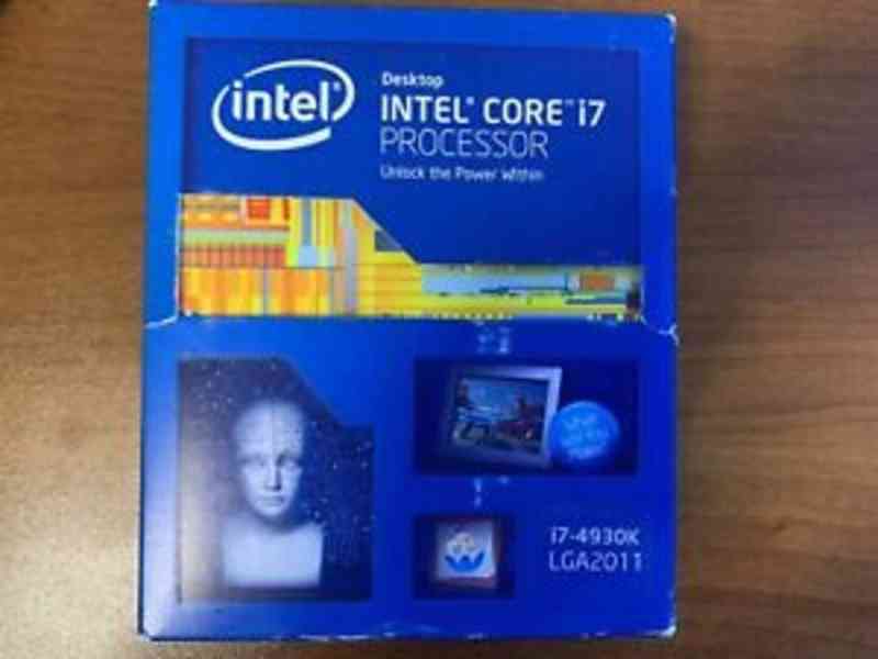 Intel i7 4930k_ 6jáder_12vláken.  - foto 1